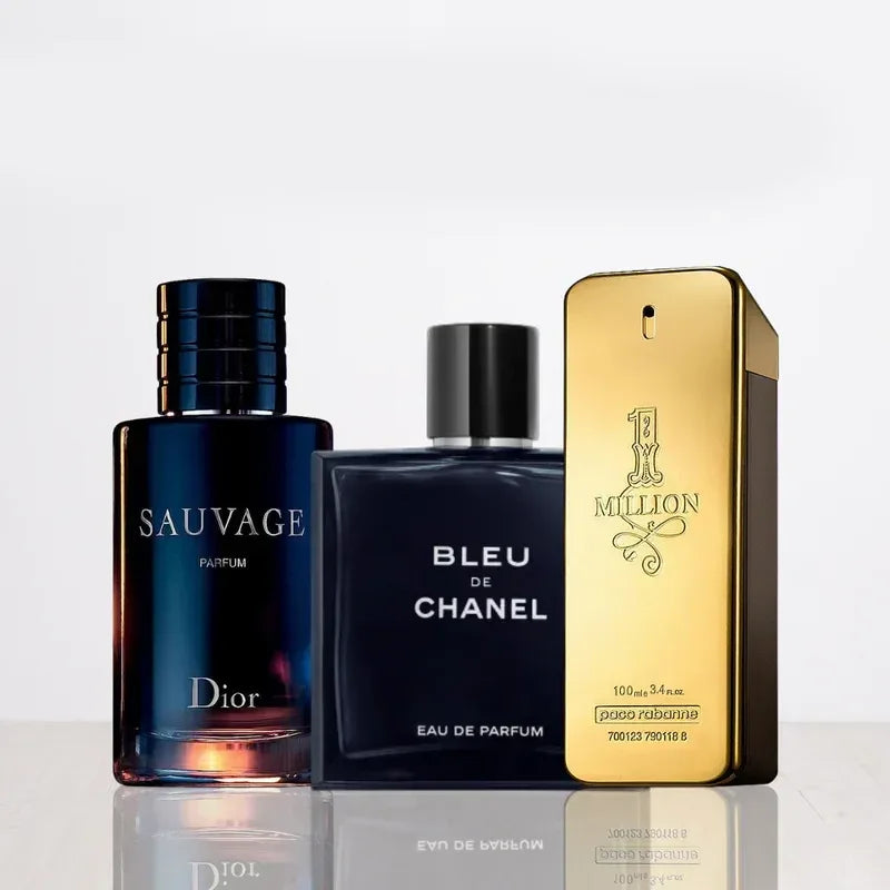 Zestaw 3 Perfum | Sauvage + 1 Million + Bleu de Chanel