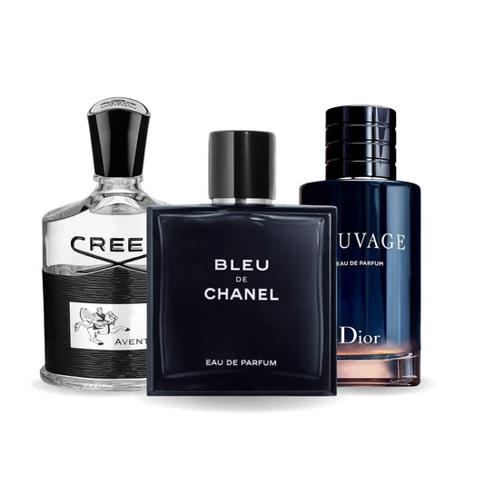 Zestaw 3 Perfum | Creed Aventus + Bleu de Chanel + Sauvage