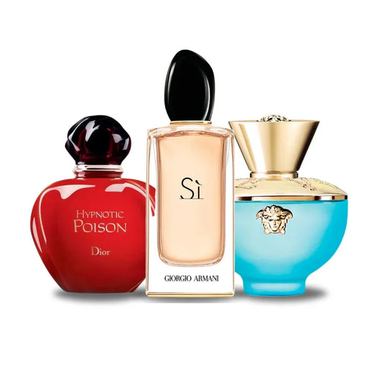 Zestaw 3 Perfum | Hypnotic Poison + Sì + Versace DYLAN TURQUOISE